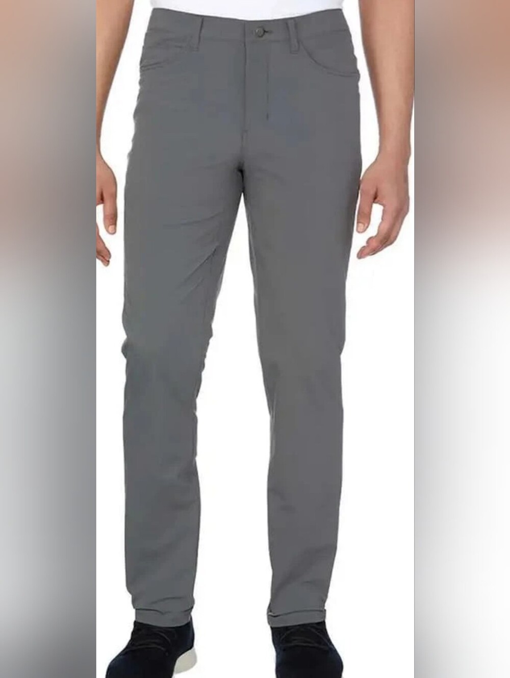 New! KIRKLAND Signature Men’s 5-Pocket Stretch Performance Pants Gray Size 38x29